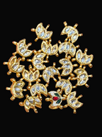 Meena kundan || 12 piece pack ||