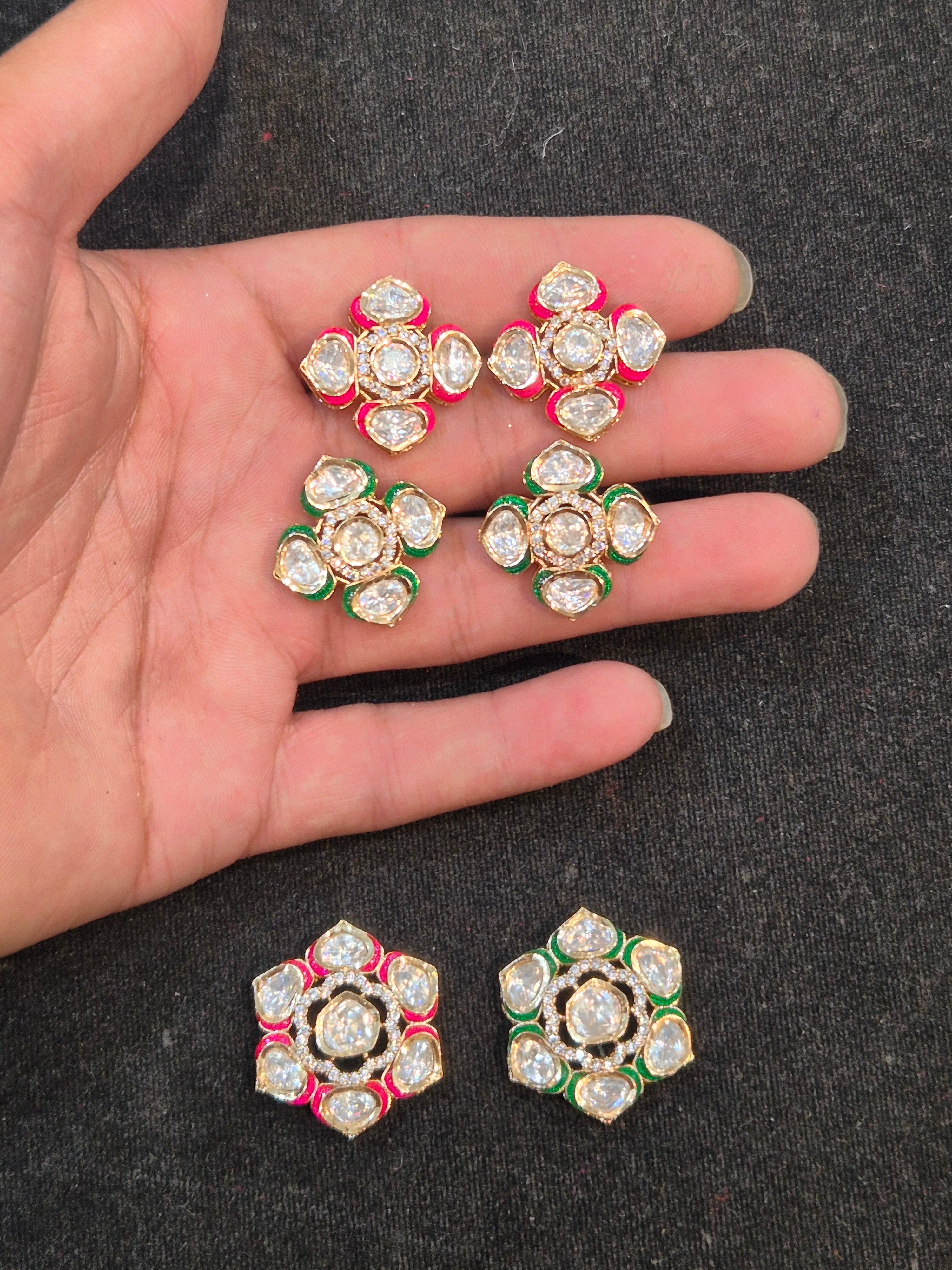 Moissanite pendant set ||1 piece pack||