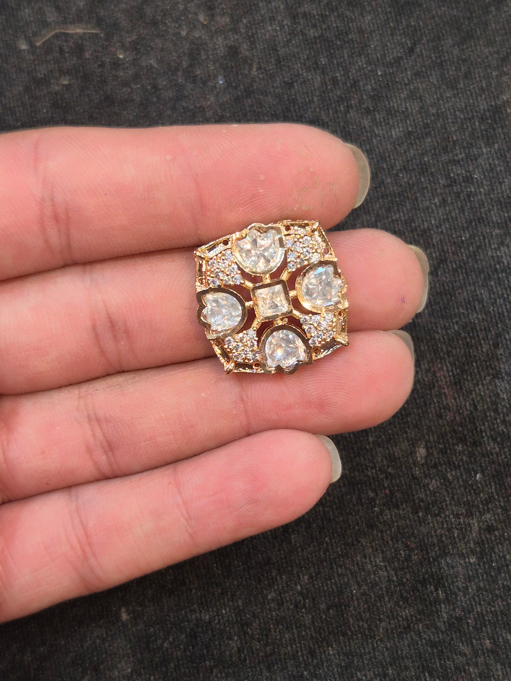 Moissanite pendant set|| 1 piece pack||