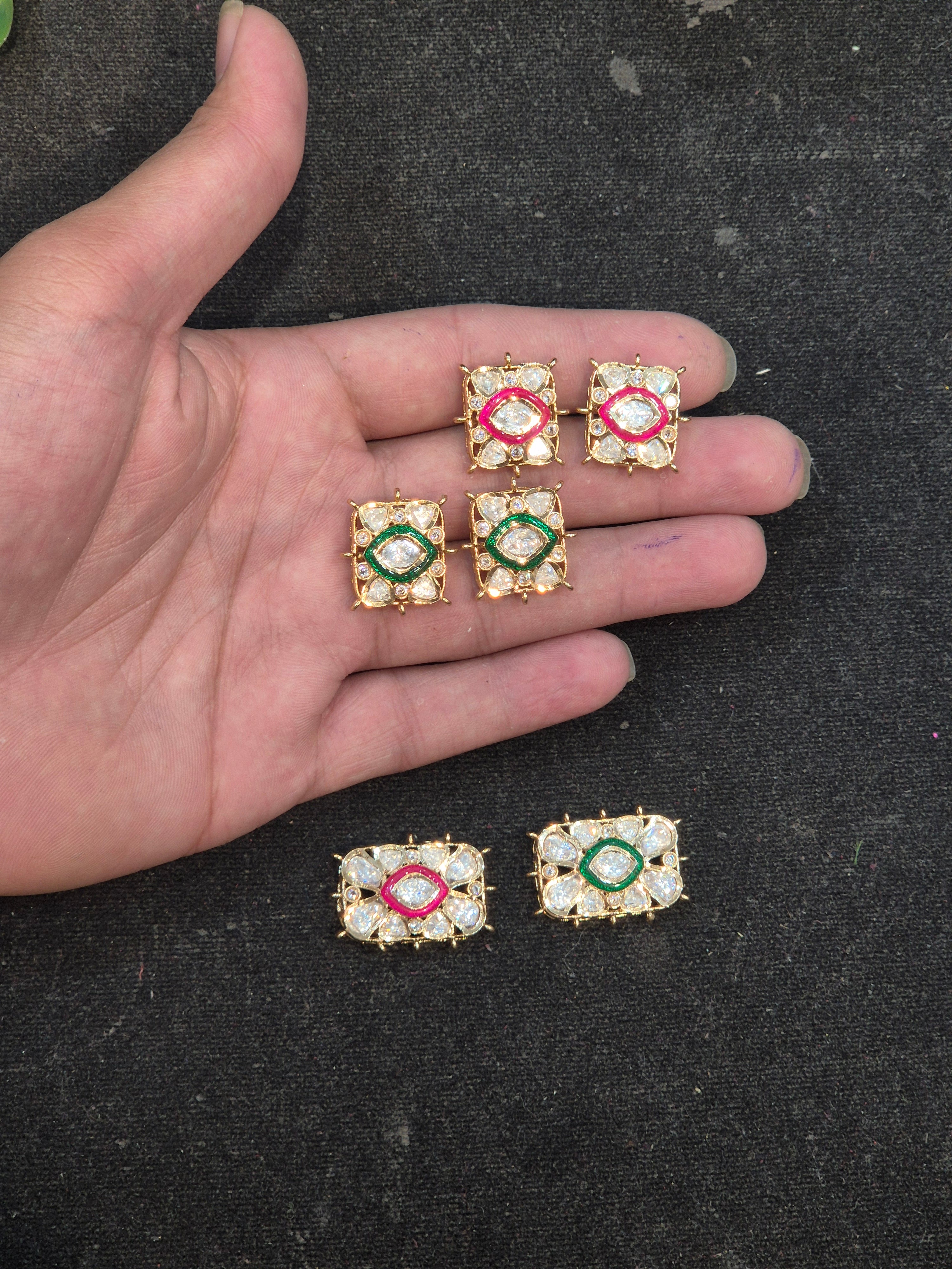 Moissanite pendant set|| 1 piece pack||