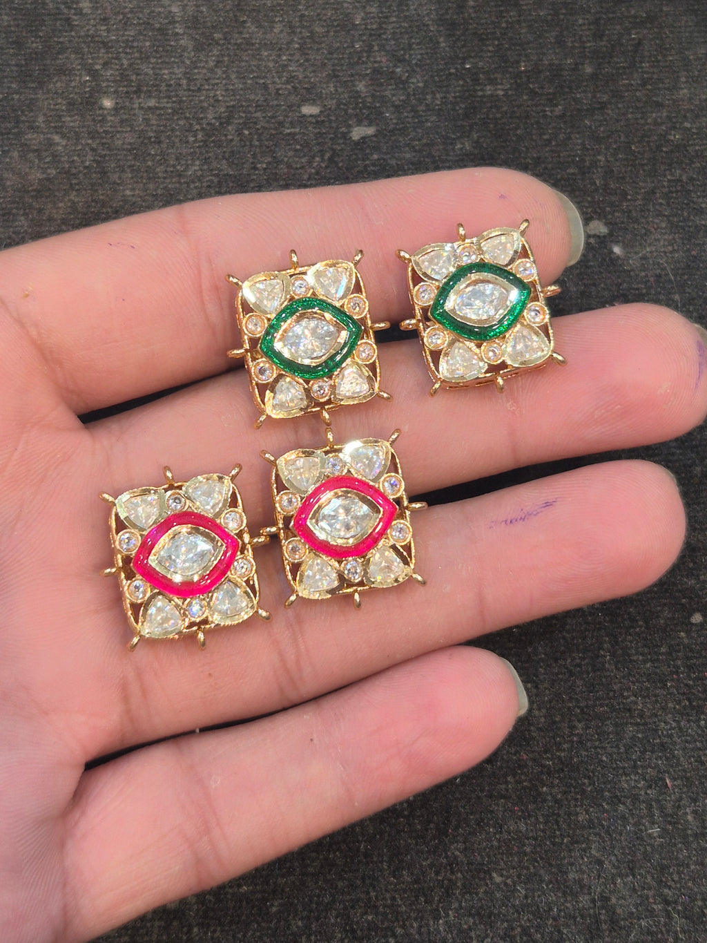 Moissanite pendant set|| 1 piece pack||