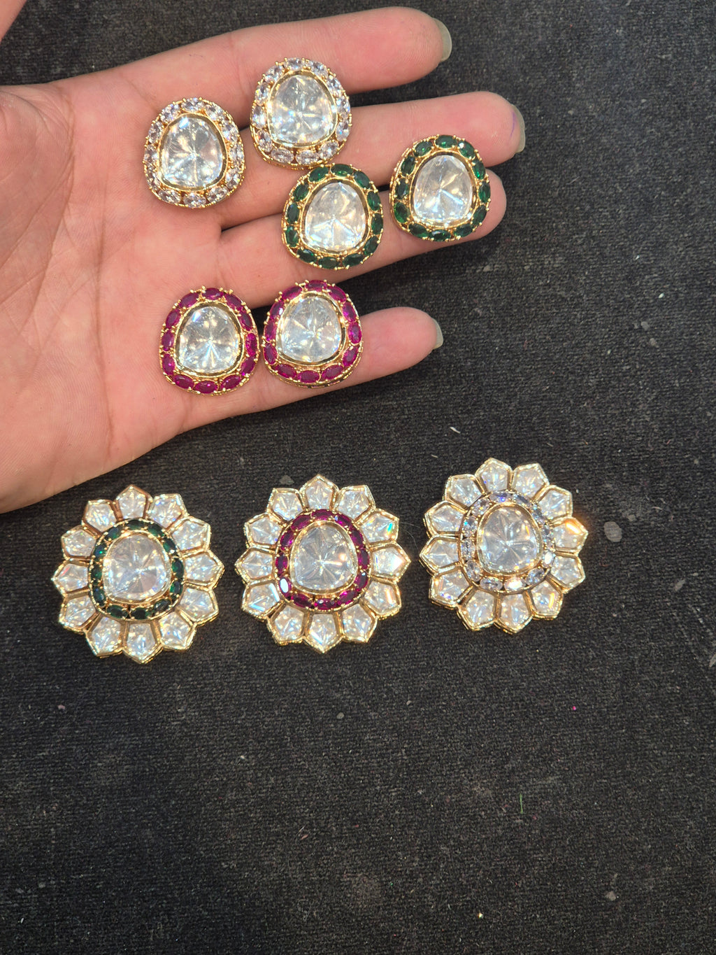 Moissanite pendant set|| 1 piece pack||