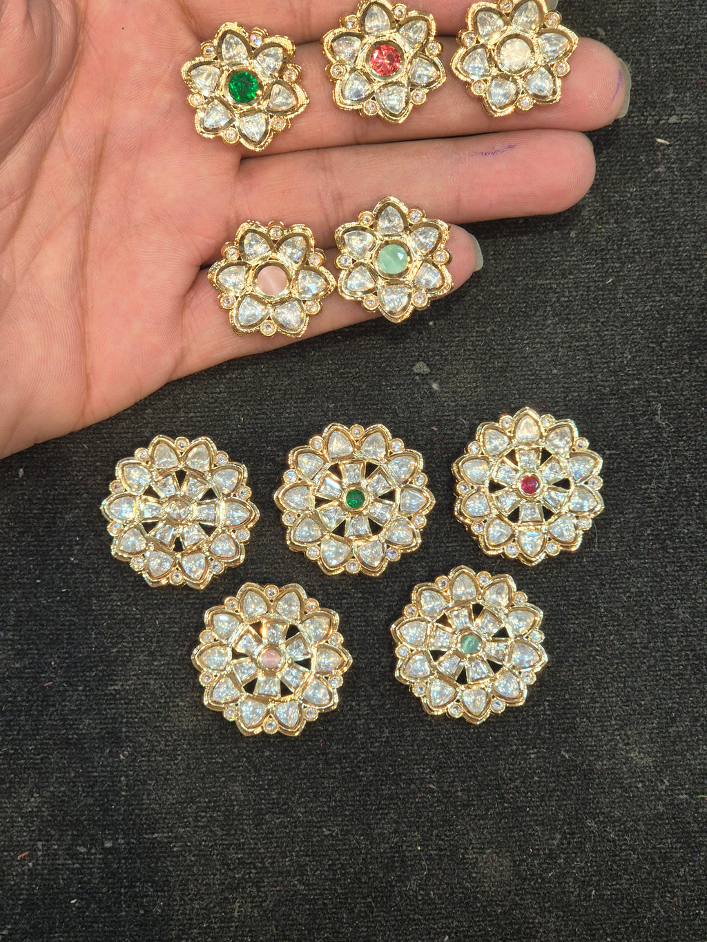 Moissanite pendant set ||1 piece pack ||