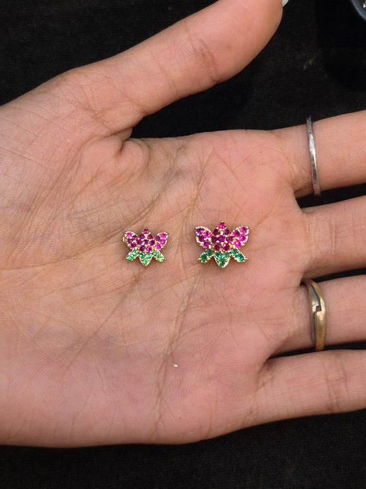 Ad brass Kundan|| 1 piece pack and ||6 pieces pack||