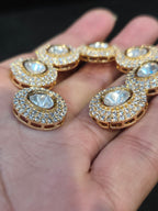 Polki Kundan||1 piece and|| 6 pieces pack||