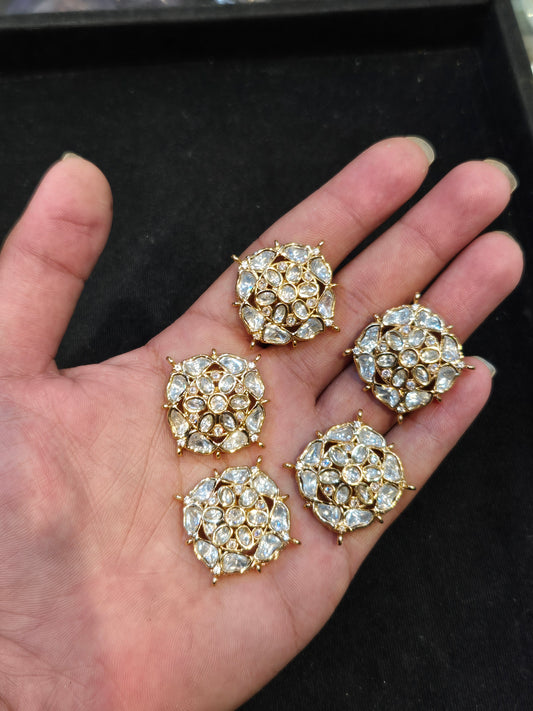 Polki pendants|| 1 piece and 6 piece pack ||