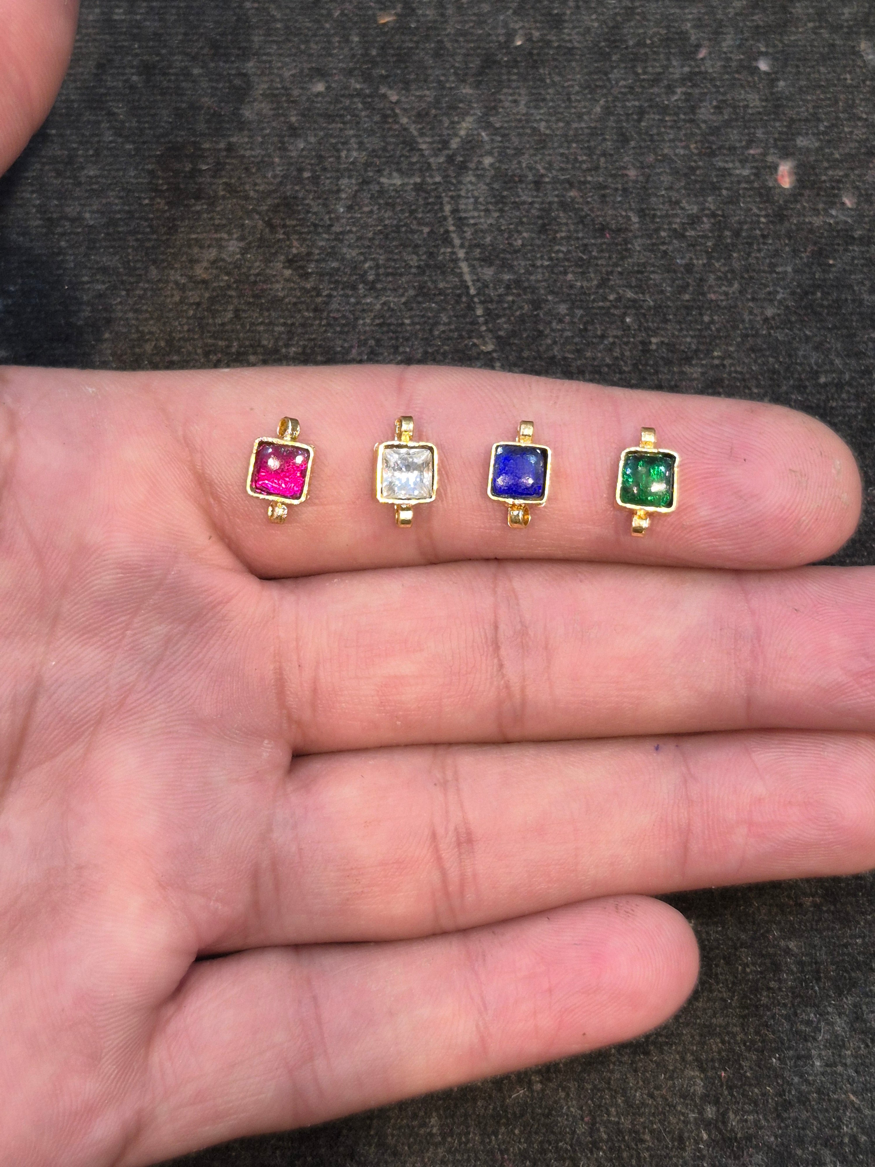 Single stone jadau kundan || 12 piece and 50 piece pack ||