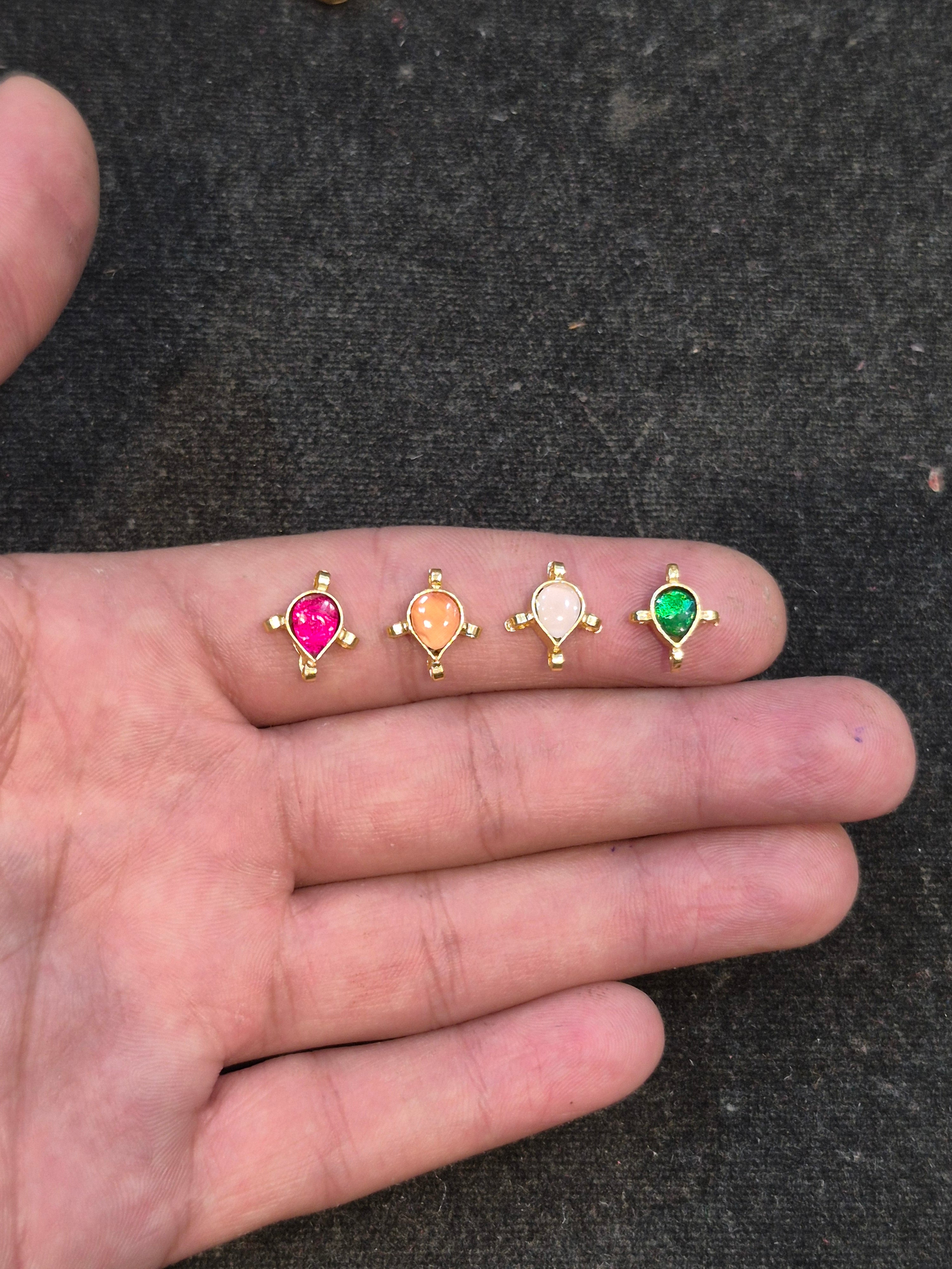 Single stone jadau kundan || 12 piece and 50 piece pack ||