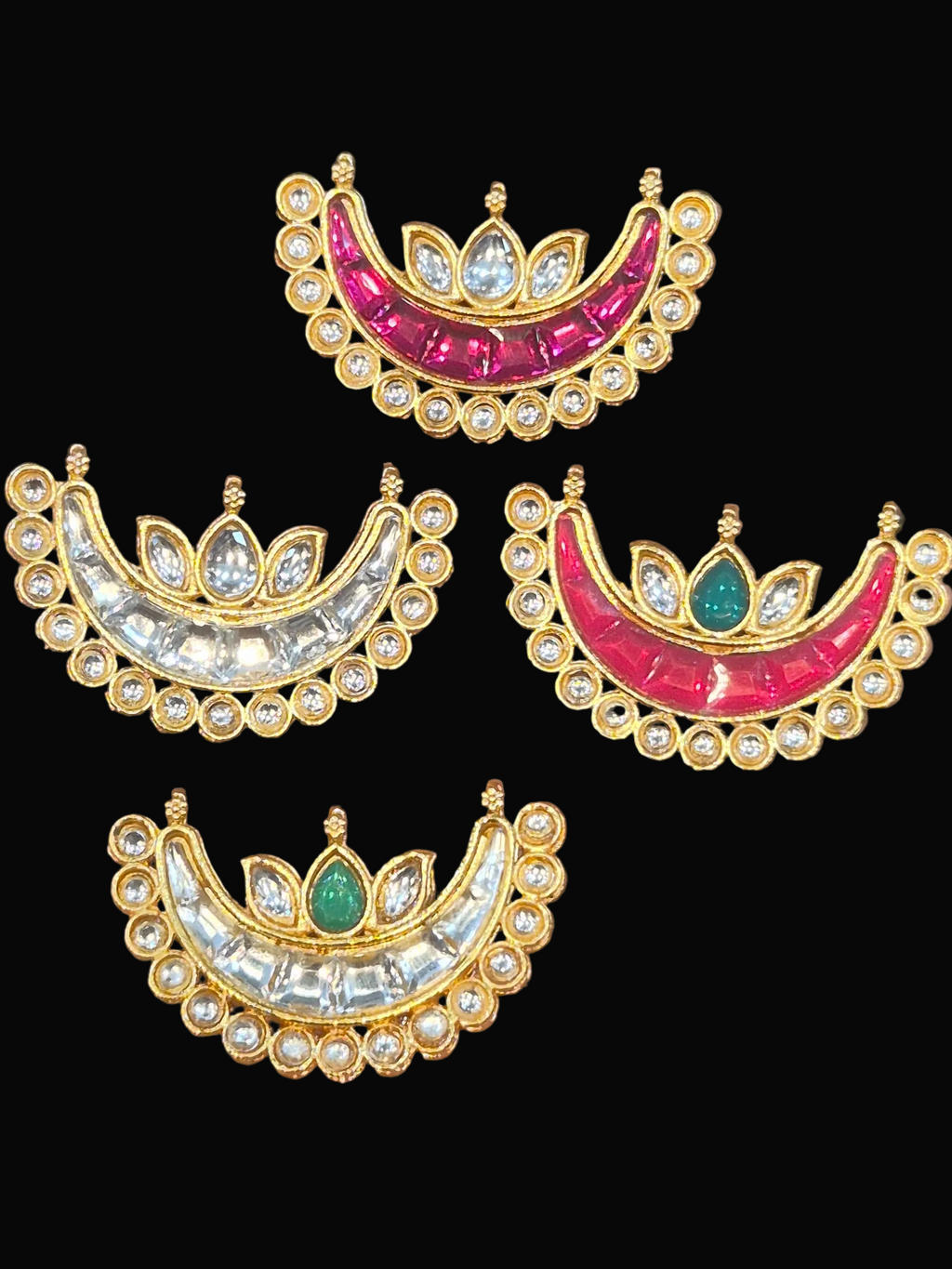 Meena kundan chand||6 pieces pack||