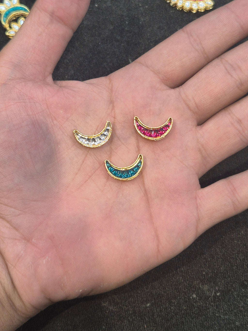 Meena kundan||12 piece pack||