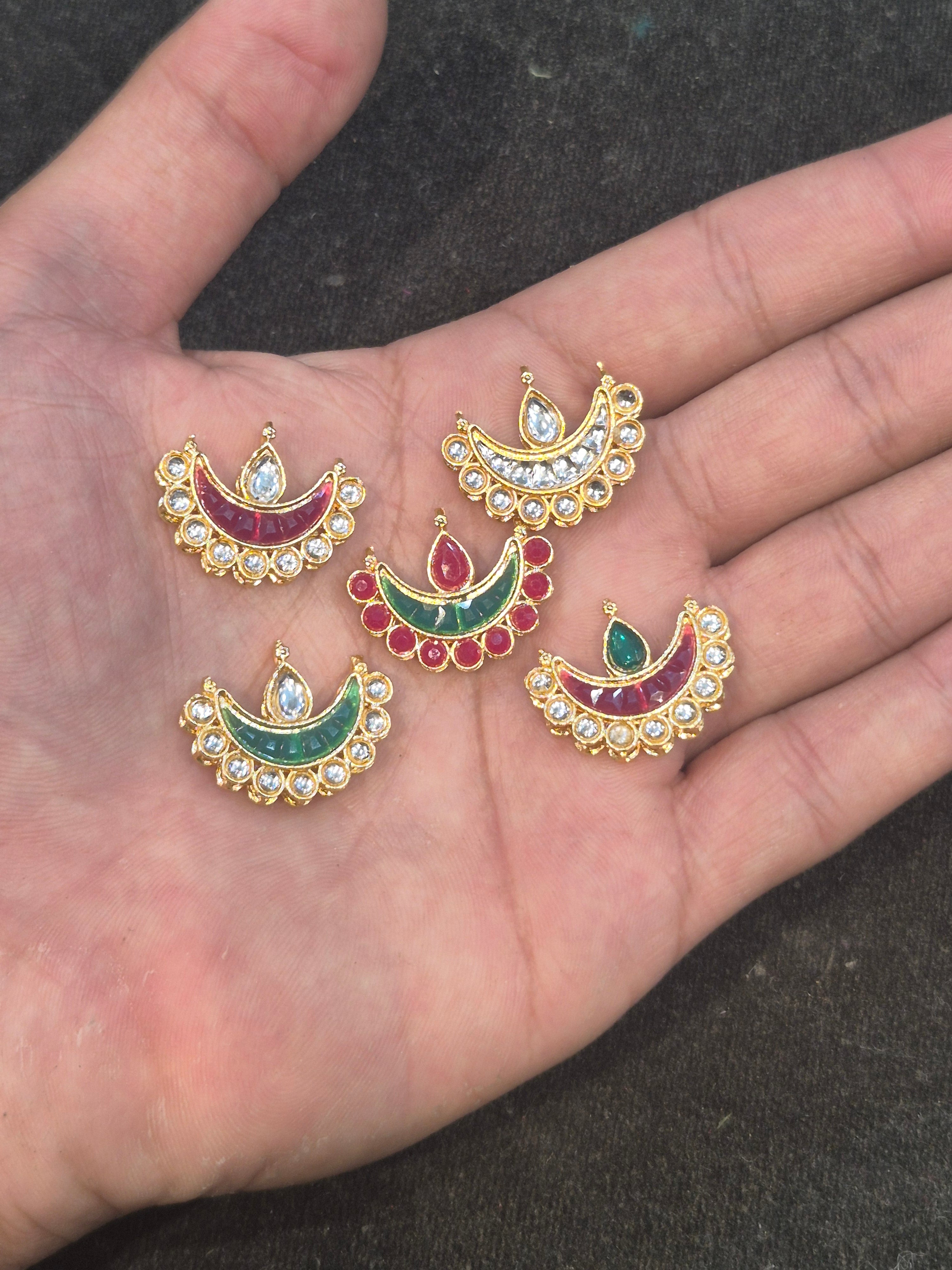 Meena kundan chand|| 12 piece pack ||