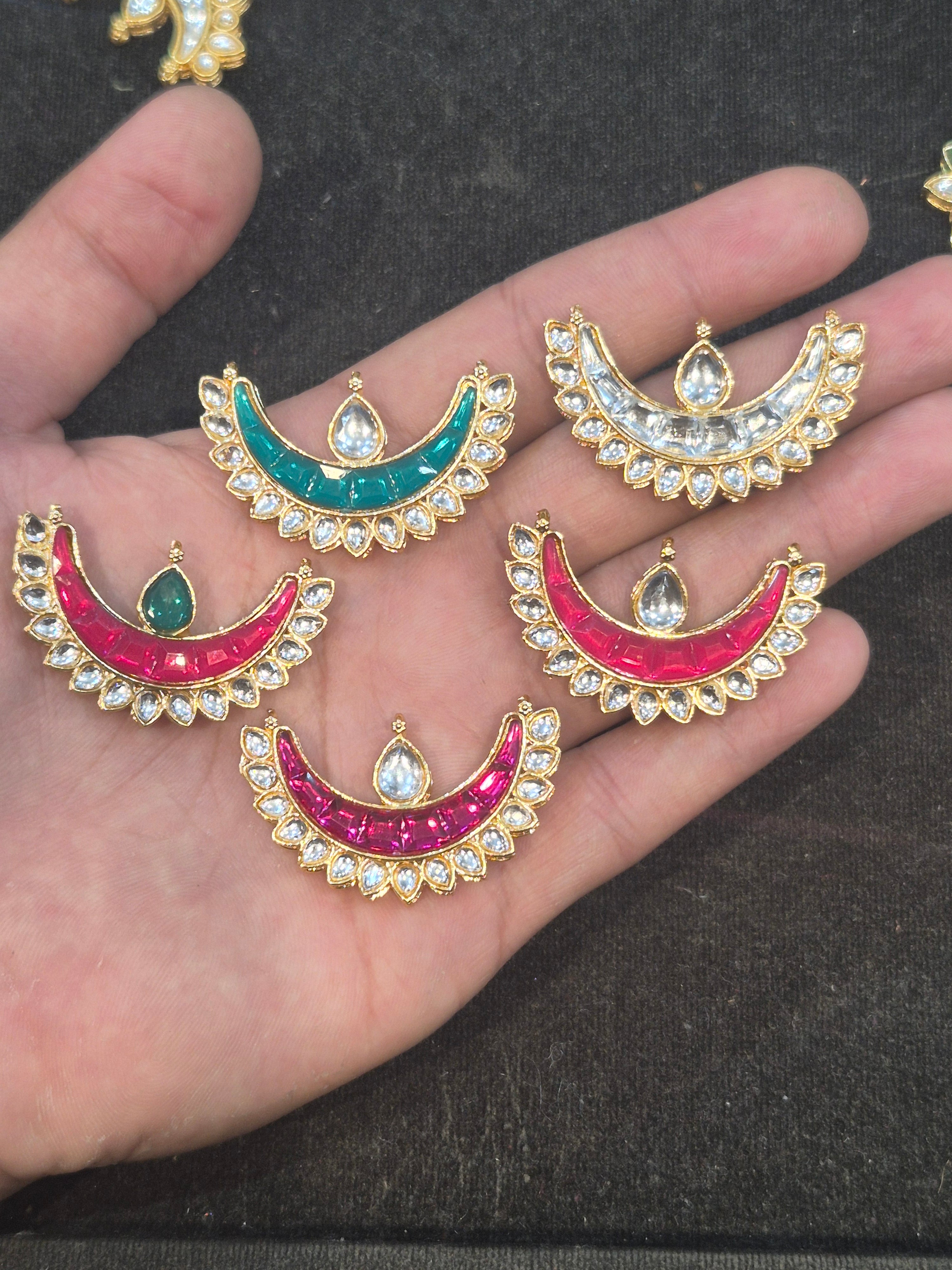 Meena kundan chand|| 6 piece pack||