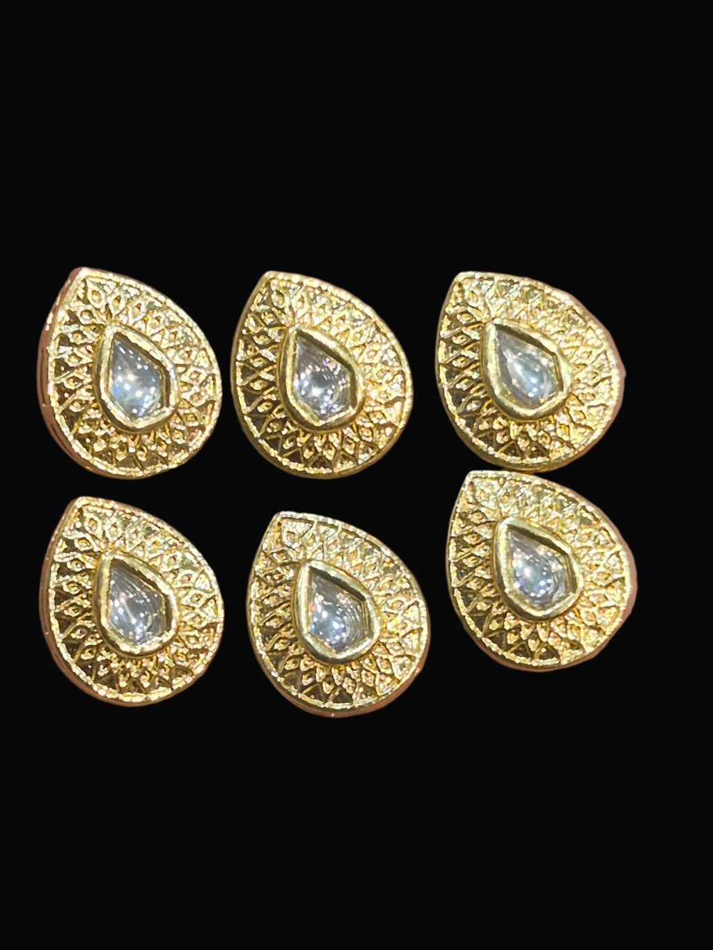 Premium foil kundan || 6 piece packing ||