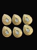 Premium foil kundan || 6 piece packing ||