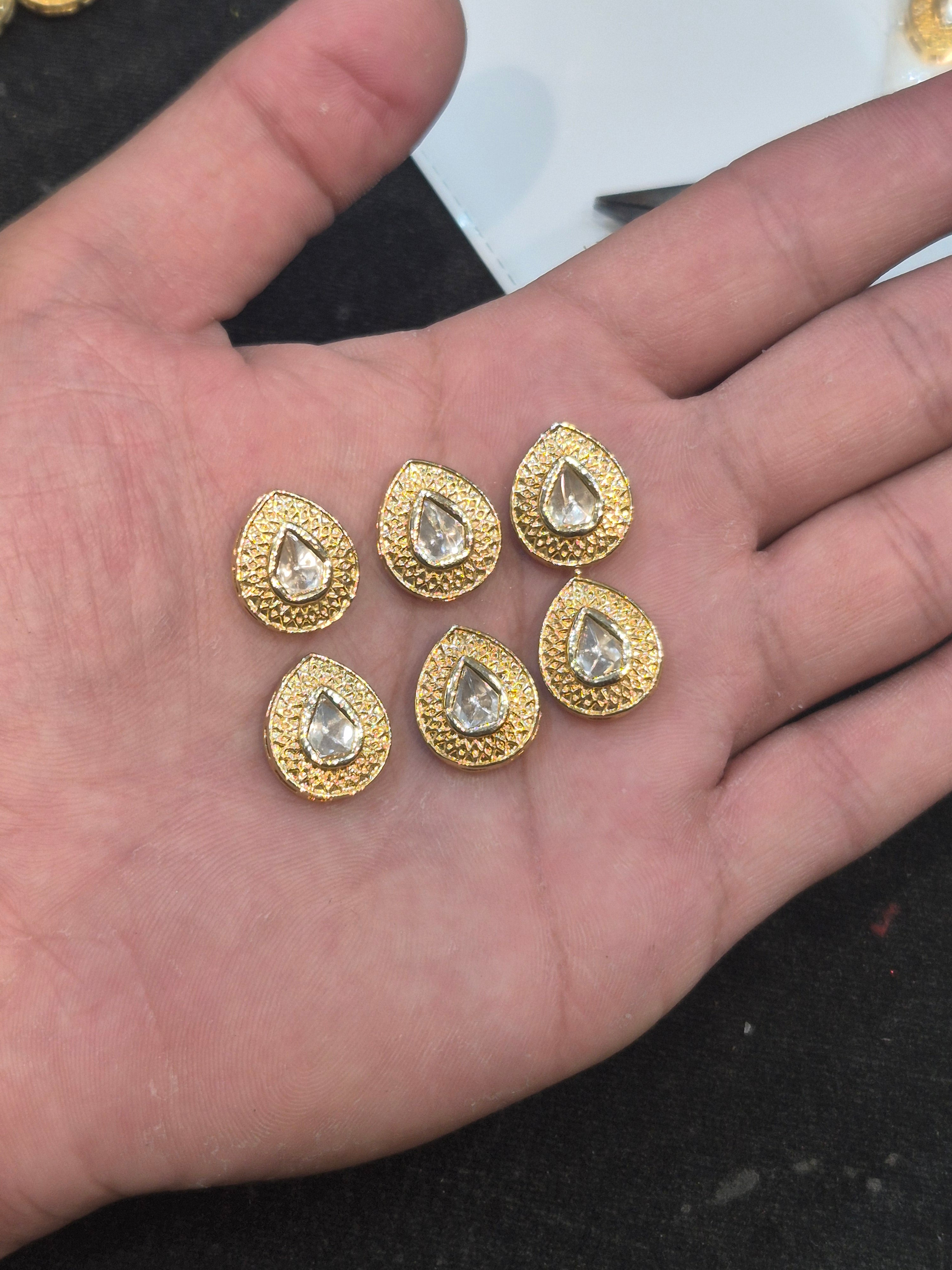 Premium foil kundan || 6 piece packing ||