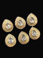 Premium foil kundan || 6 piece packing ||