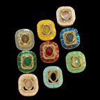 Premium monalisa kundan