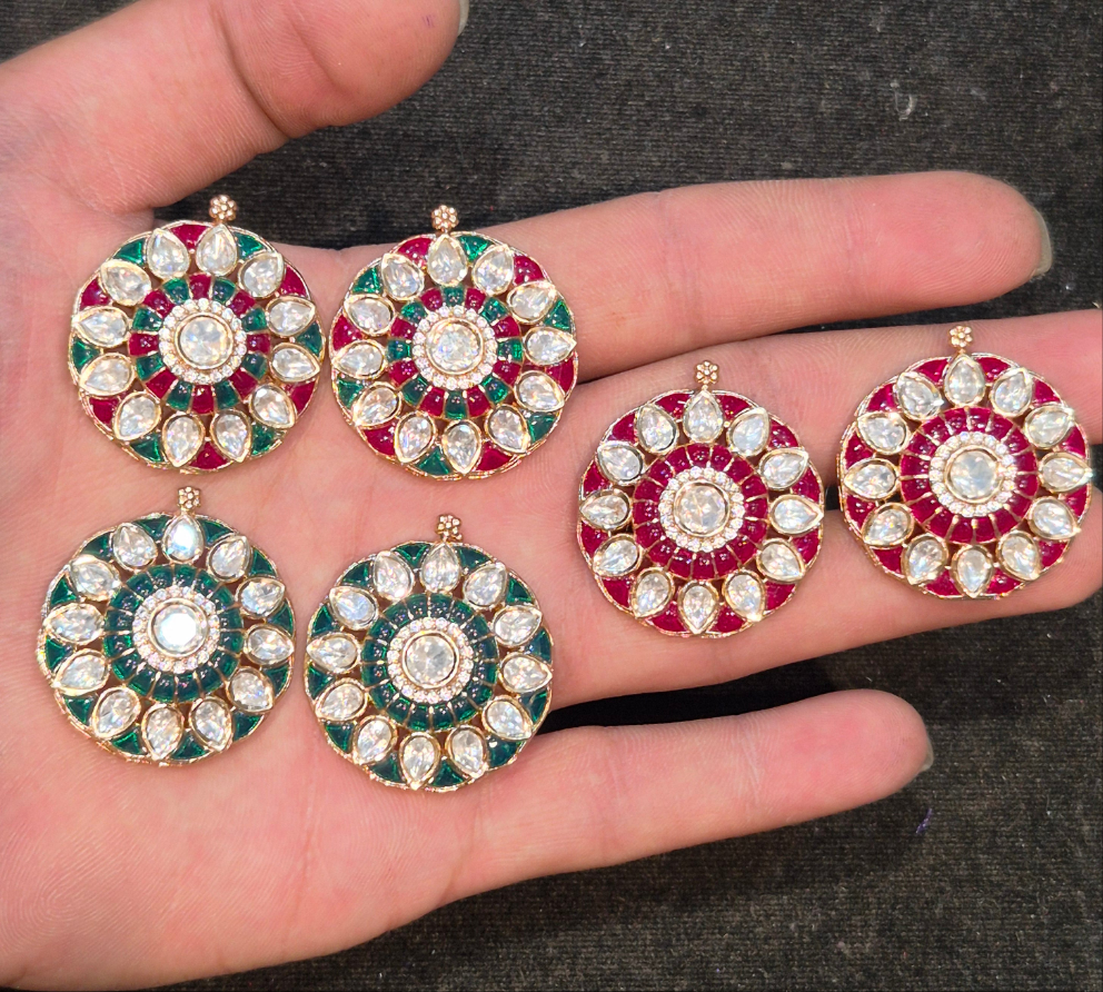 Polki pendants || 1 piece pack ||