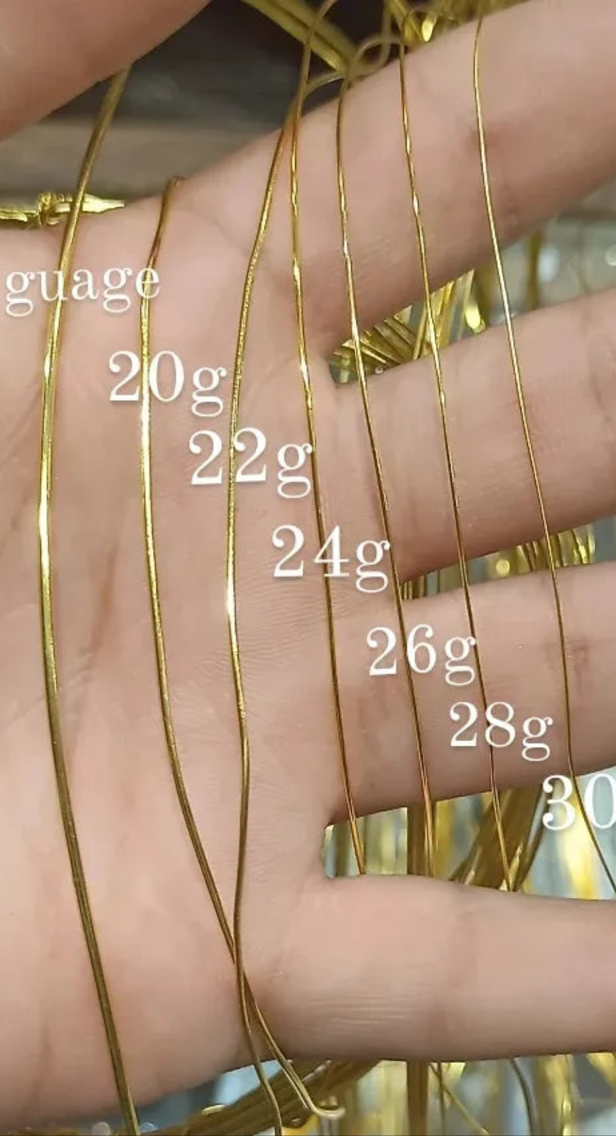 145 Grams Gauge wire || 30grams and 100 grams pack || Antitarnish|| – Durgajewels