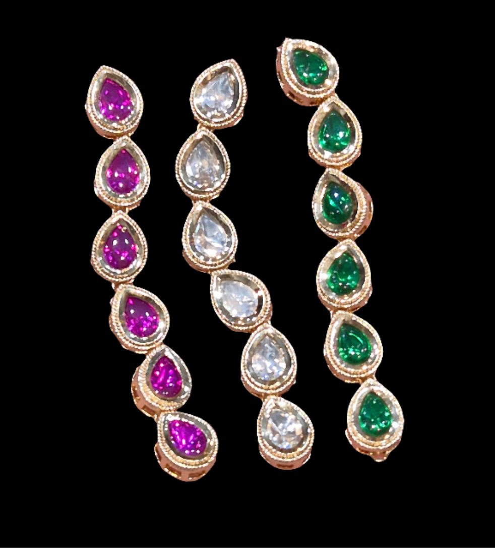 Polki Kundan pan || 1 piece and 6 pieces pack||