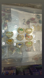 Premium Meena polki connector || 1 pcs - 3 pcs packing ||