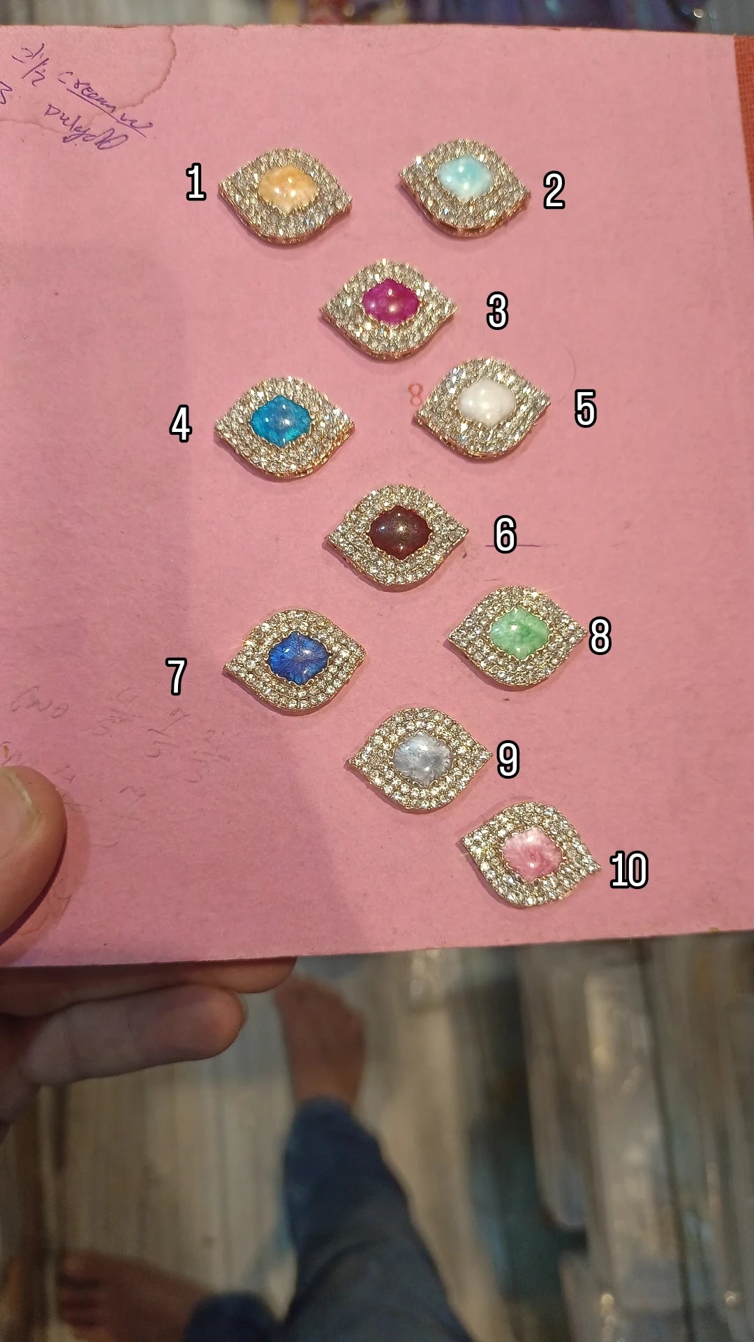 Ad kundan || 6 - 12 pcs packing ||