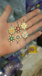 Premium polki Meena kundan || 1 pcs - 6 pcs packing ||