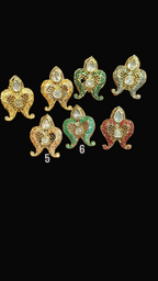Premium polki Meena kundan || 1 pcs - 6 pcs packing ||