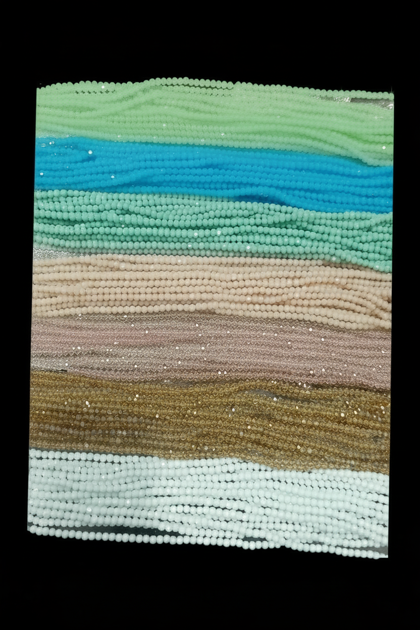6mm glass crystal || 16 colours available ||