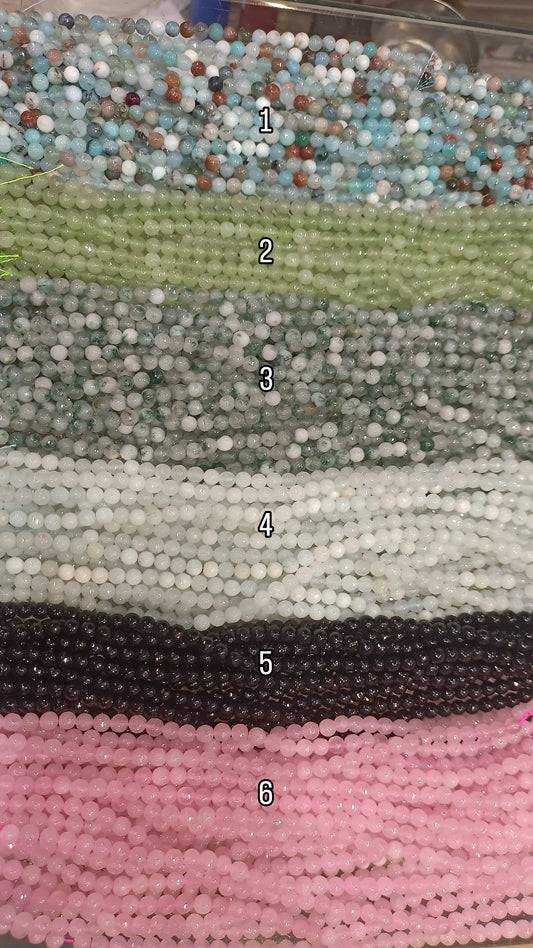 Onyx beads 8mm || cutting || 14 colours available ||