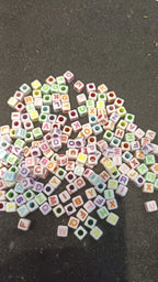 Acrylic alphabet || 50 gram pack ||