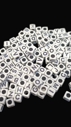 Acrylic alphabet || 50 grams packing ||