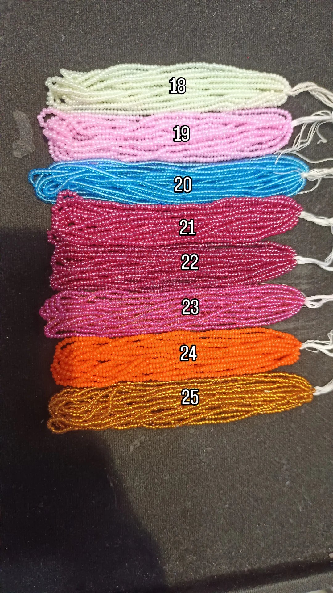 Seeds beads || 1 bunch - 12 grams || 47 colours available || size - 11/0 ||