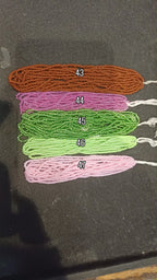 Seeds beads || 1 bunch - 12 grams || 47 colours available || size - 11/0 ||