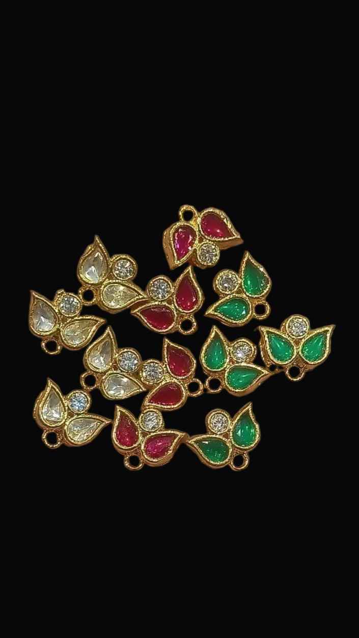 Premium polki kundan || 1 pcs - 12 pcs pack ||