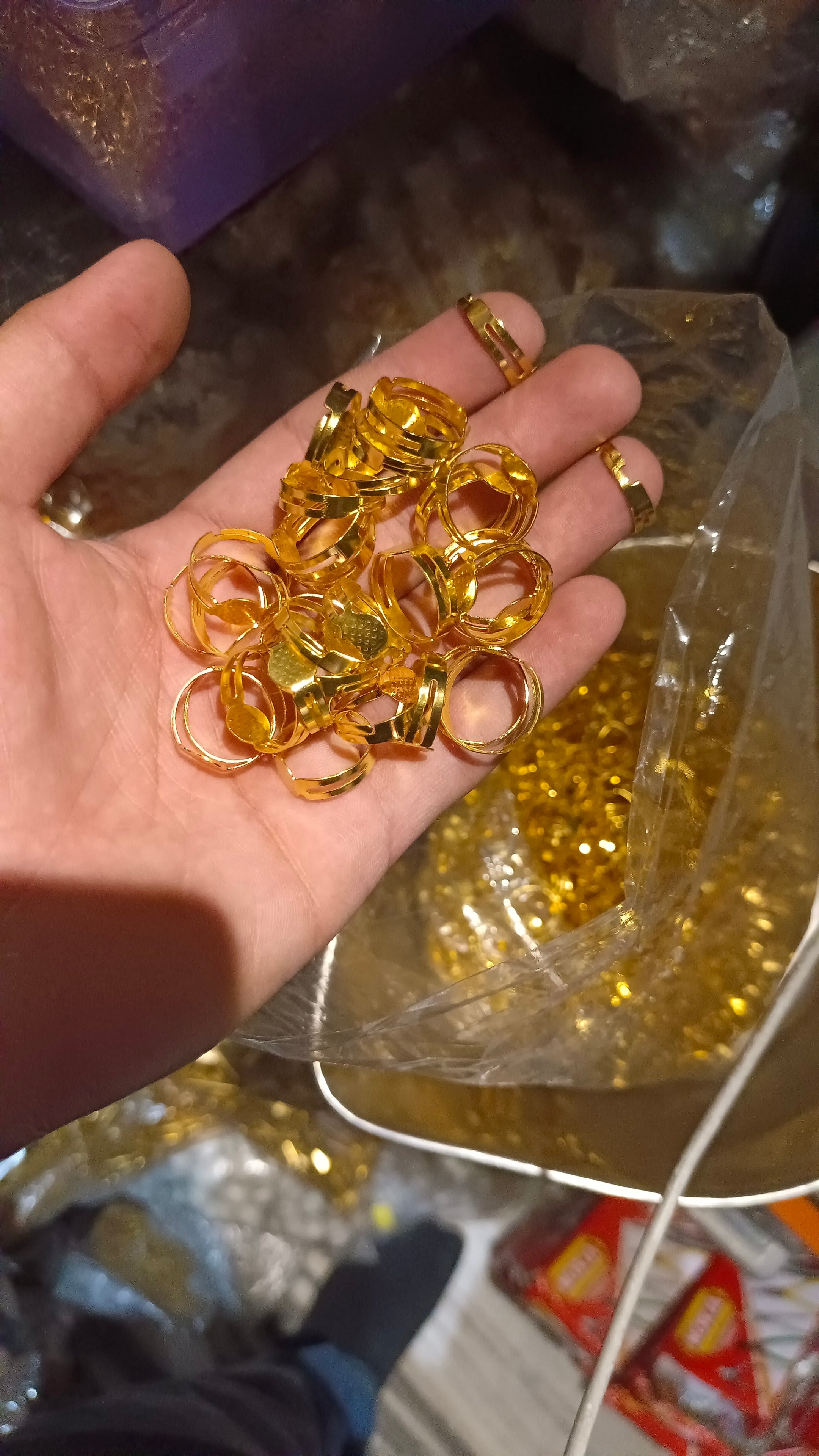 Adjustable ring base || 12 pcs pack || 144 pcs pack ||