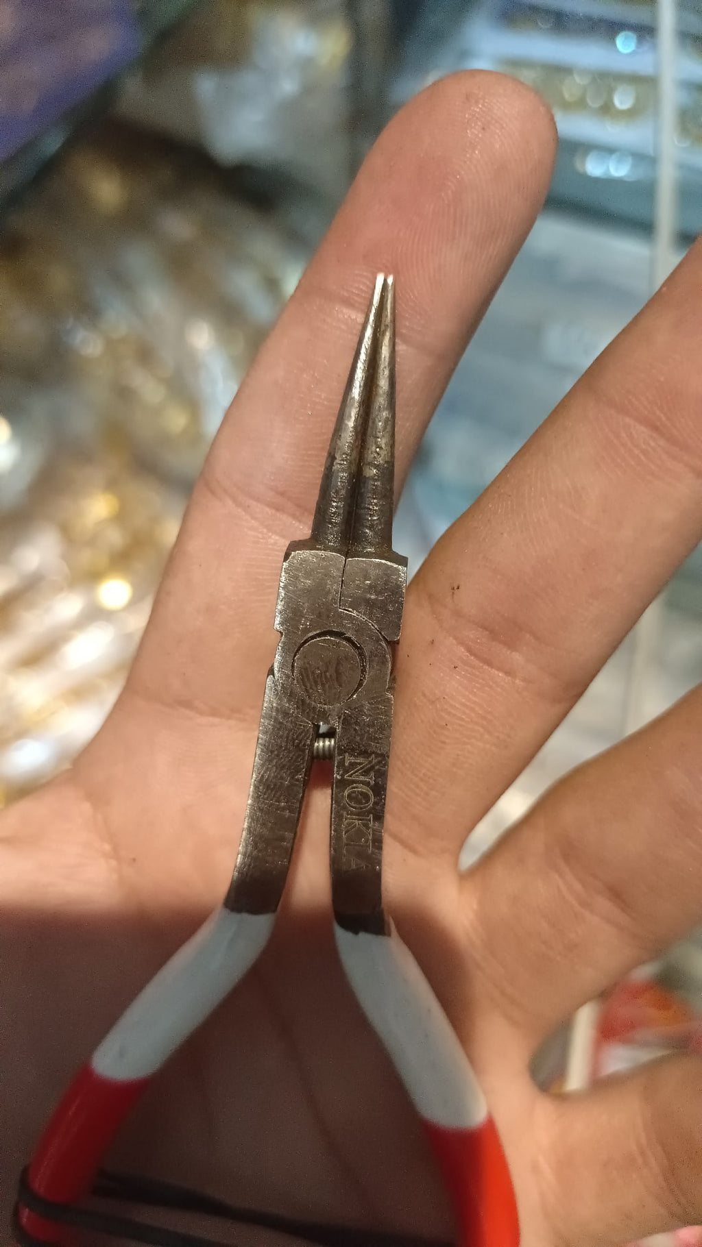 Nose plier || 1 pcs and 6 pcs pack || With spring ||