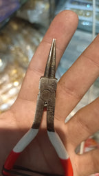 Nose plier || 1 pcs and 6 pcs pack || With spring ||