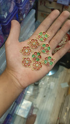 Meena ad pendants || 6 pcs and 12 pcs pack ||