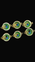 Ad peacock pendant || 6 pcs and 12 pcs pack ||