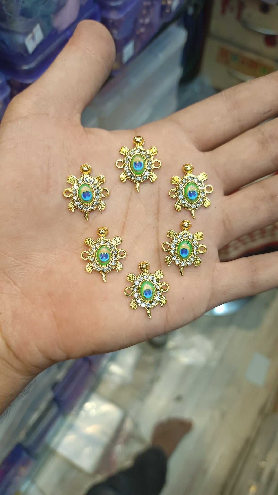 Turtle rakhi pendant || 6 pcs and 12 pcs pack ||
