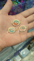 Meena rakhi pendants || 6 pcs and 12 pcs pack ||