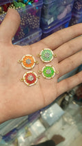 Meena rakhi pendant || 6 pcs and 12 pcs pack ||