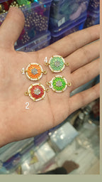 Meena rakhi pendant || 6 pcs and 12 pcs pack ||