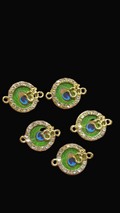 Peacock rakhi pendant || 6 pcs and 12 pcs pack ||