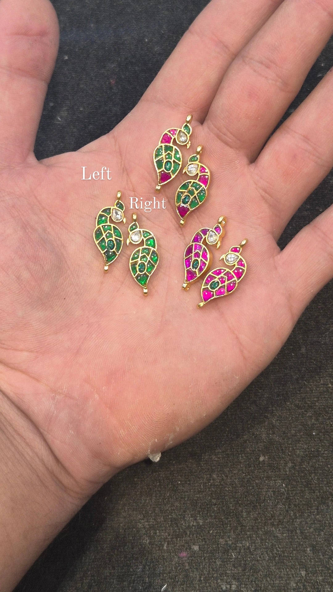 Jadau kundan|| 1 piece and 6||pieces pack||