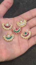 Meena kundan chand|| 12 piece pack ||