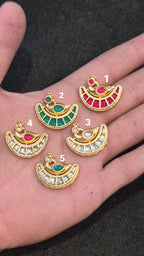 Meena kundan|| 6 piece and 12 pieces pack||