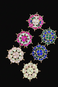 Jadau kundan|| 1 piece and 6 pieces pack||