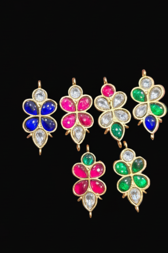 Jadau kundan|| 1 piece and 6 piece back